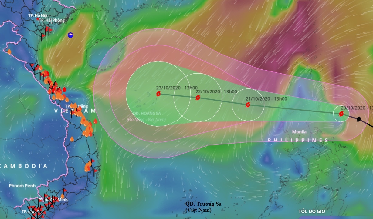 bao manh cap 11 tren Bien Dong anh 1