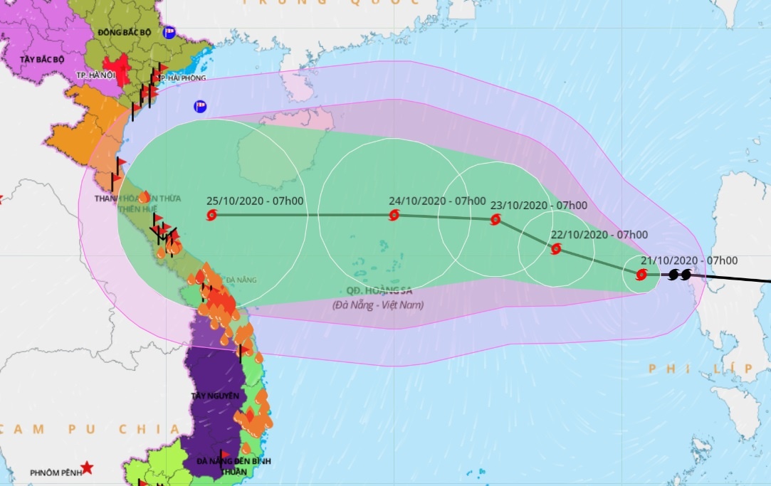 bao so 8 anh huong den mien Trung anh 1