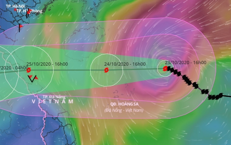 bao so 8 anh huong den mien Trung anh 1