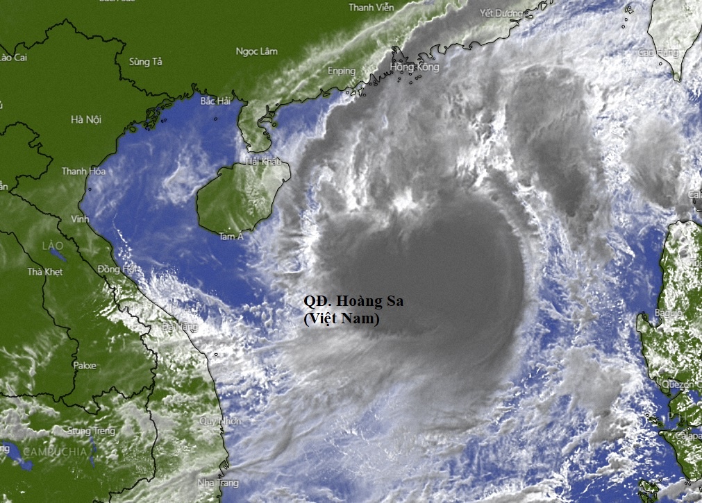 bao so 8 manh cap 13 tren Bien Dong anh 1