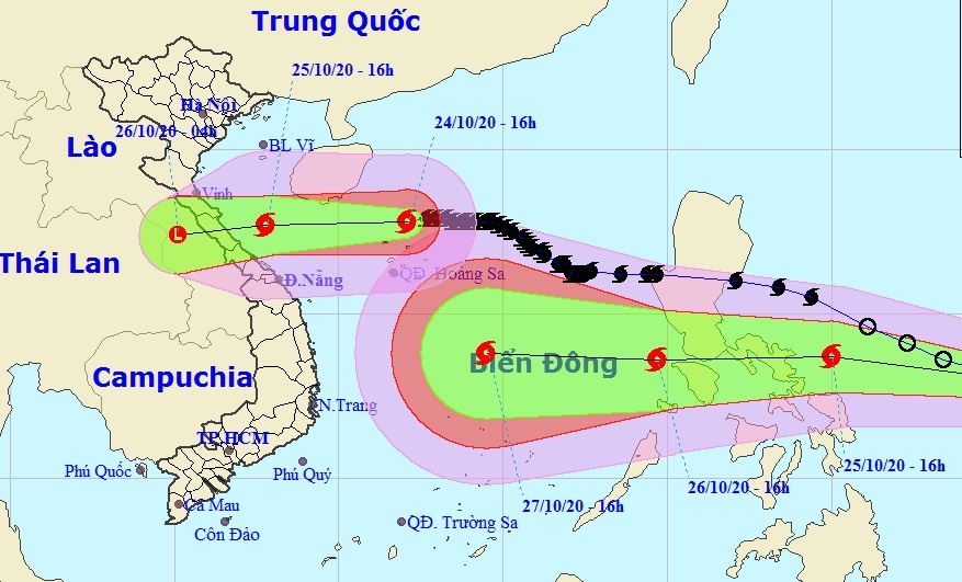bao so 8 do bo tu Ha Tinh den Quang Tri anh 1