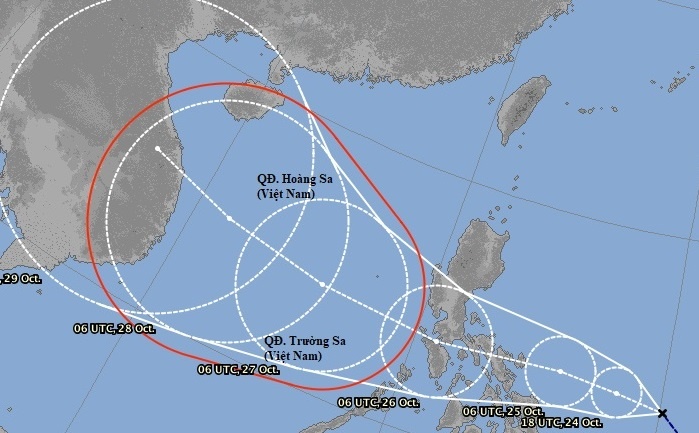 Bien Dong sap hung tiep bao manh hinh anh