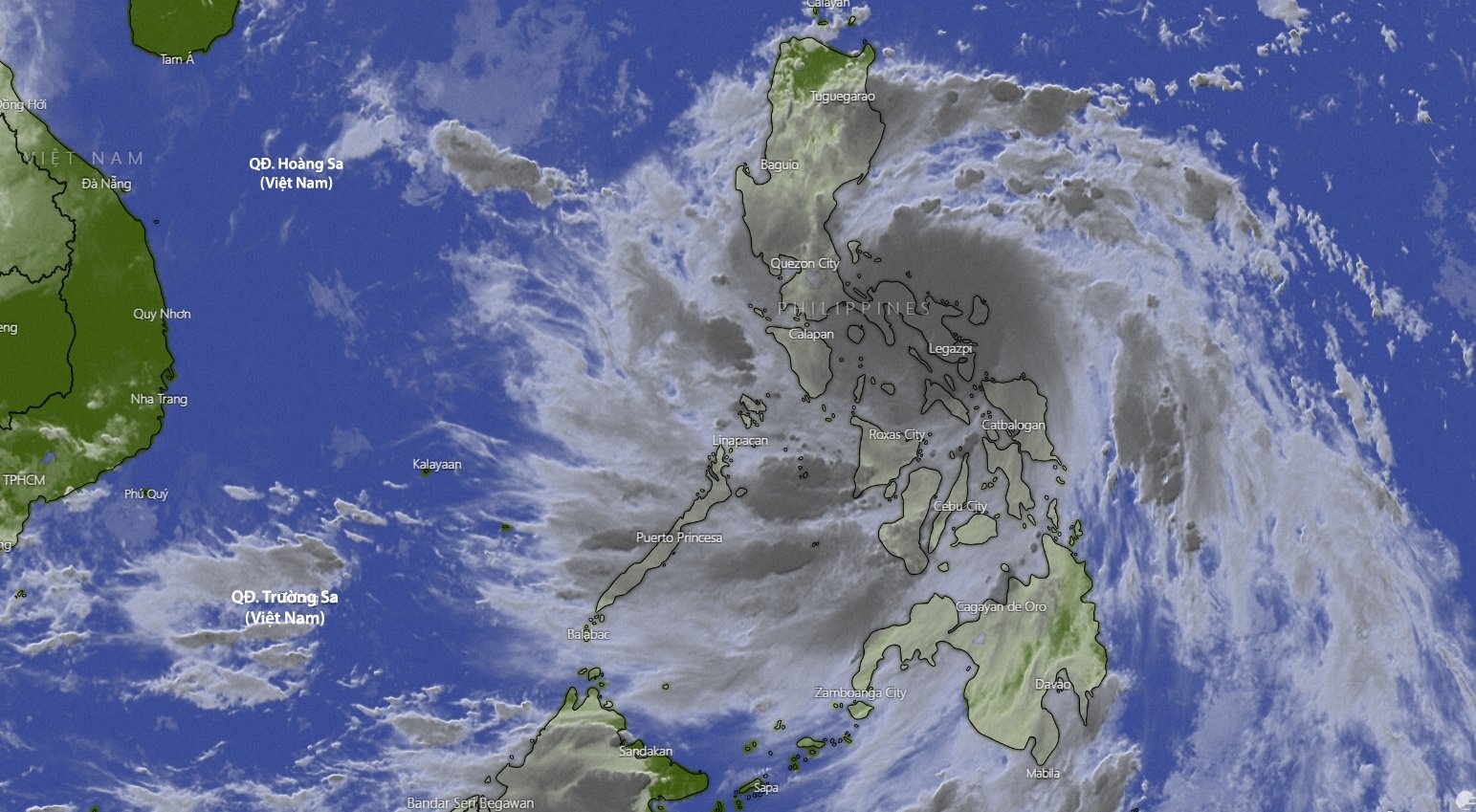 bão số 9 mạnh cấp 12 trên Biển Đông ảnh 1 bao so 9 manh cap 12 tren Bien Dong anh 1