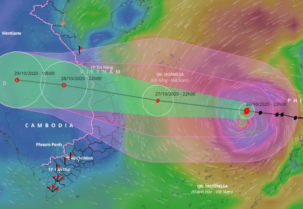 Ung pho bao so 9 voi canh bao do, rui ro rat lon hinh anh