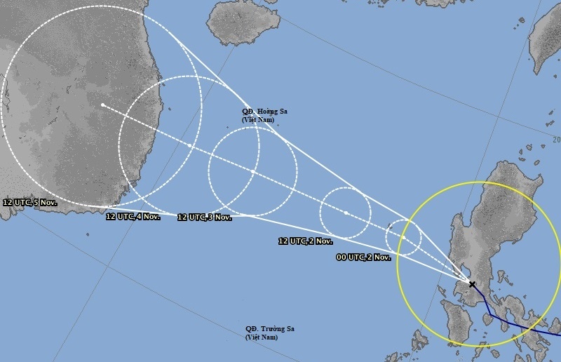 bao Goni vao Bien Dong voi suc gio cap 12 anh 2