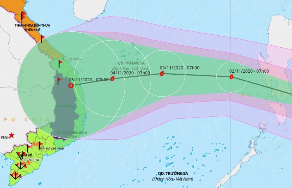 Sieu bao Goni giam cap, chuan bi vao Bien Dong hinh anh