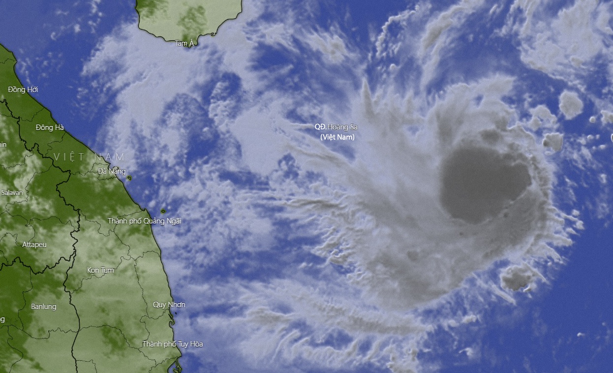 bao so 10 Goni huong vao Quang Ngai - Khanh Hoa anh 2