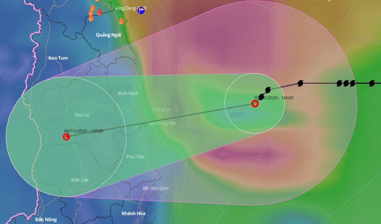 Bao so 10 tan tren Bien Dong hinh anh