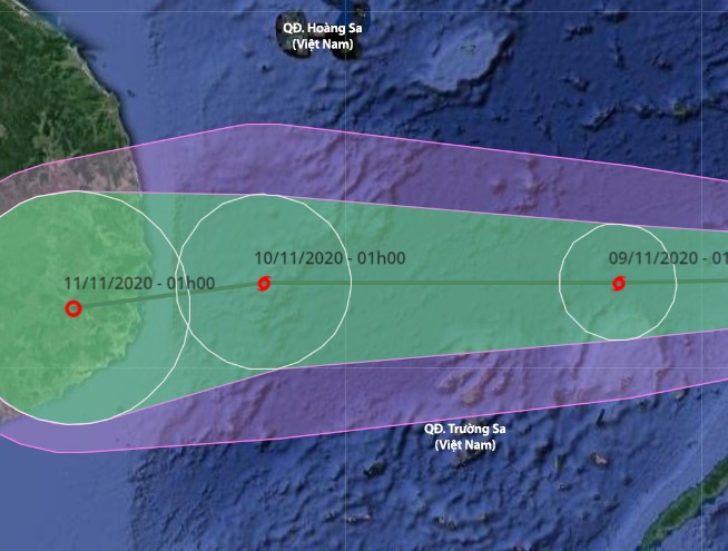 Bien Dong tiep tuc hung bao ngay 9/11 hinh anh
