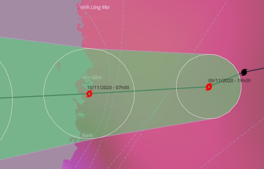 Bao so 12 ap sat vung bien Binh Dinh - Ninh Thuan hinh anh
