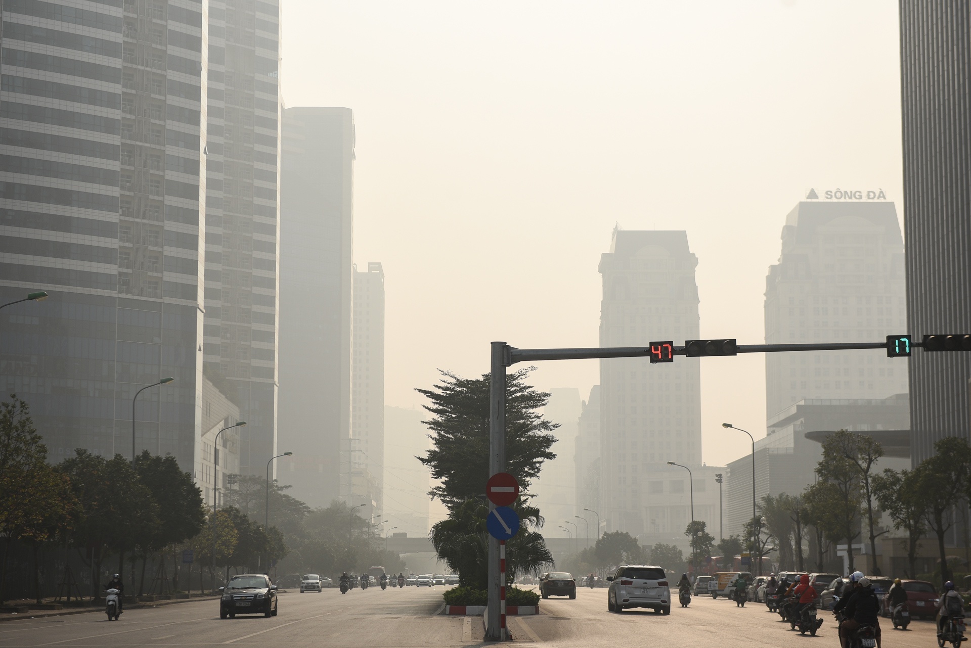 Ha Noi o nhiem khong khi nghiem trong anh 2