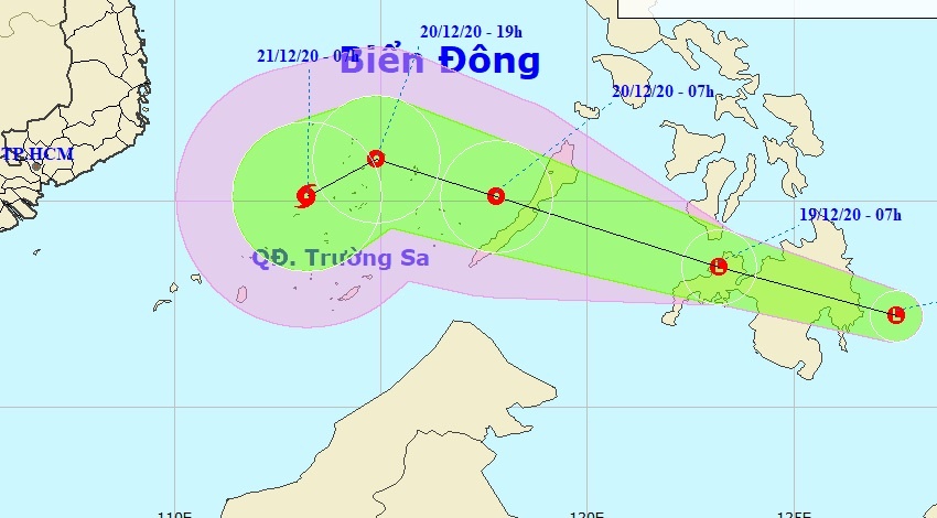 Bien Dong chuan bi don bao anh 1