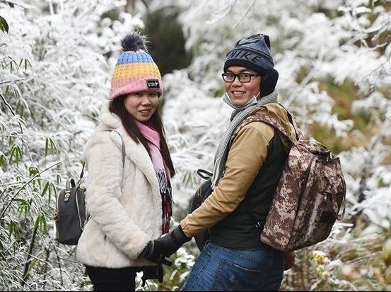 Mien nui phia Bac sap co mua tuyet hinh anh