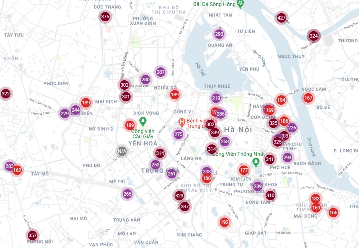 o nhiem khong khi o Ha Noi anh 1