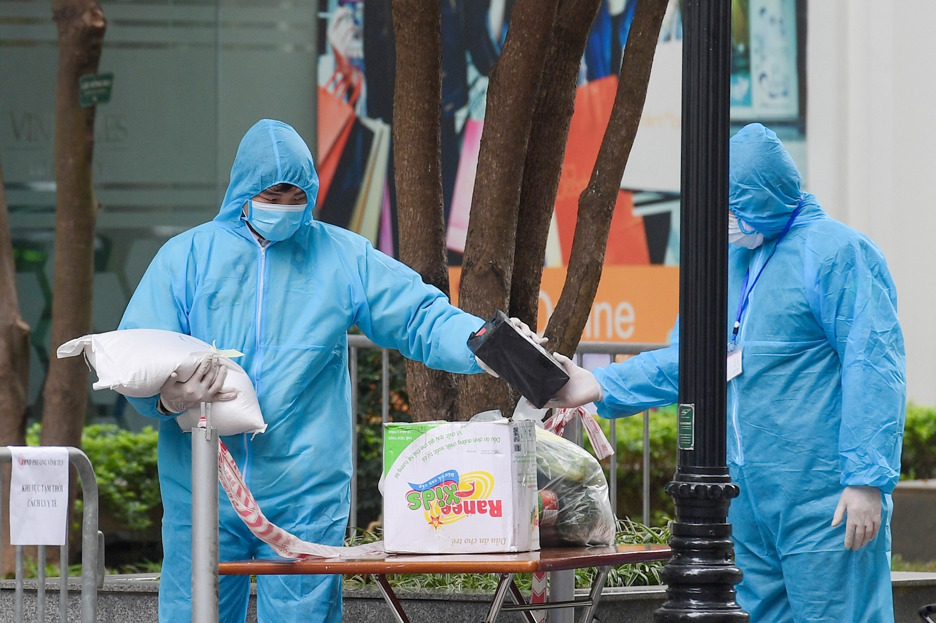 go cach ly toa nha T6 Times City anh 1