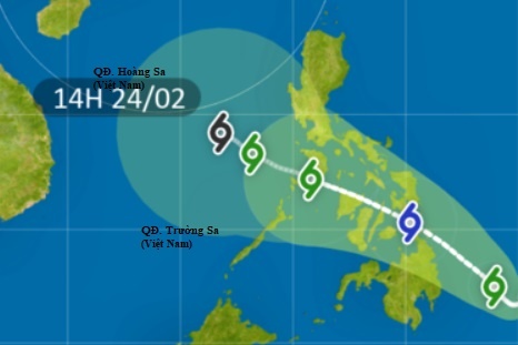 Bien Dong co the don bao trong 3 ngay toi hinh anh