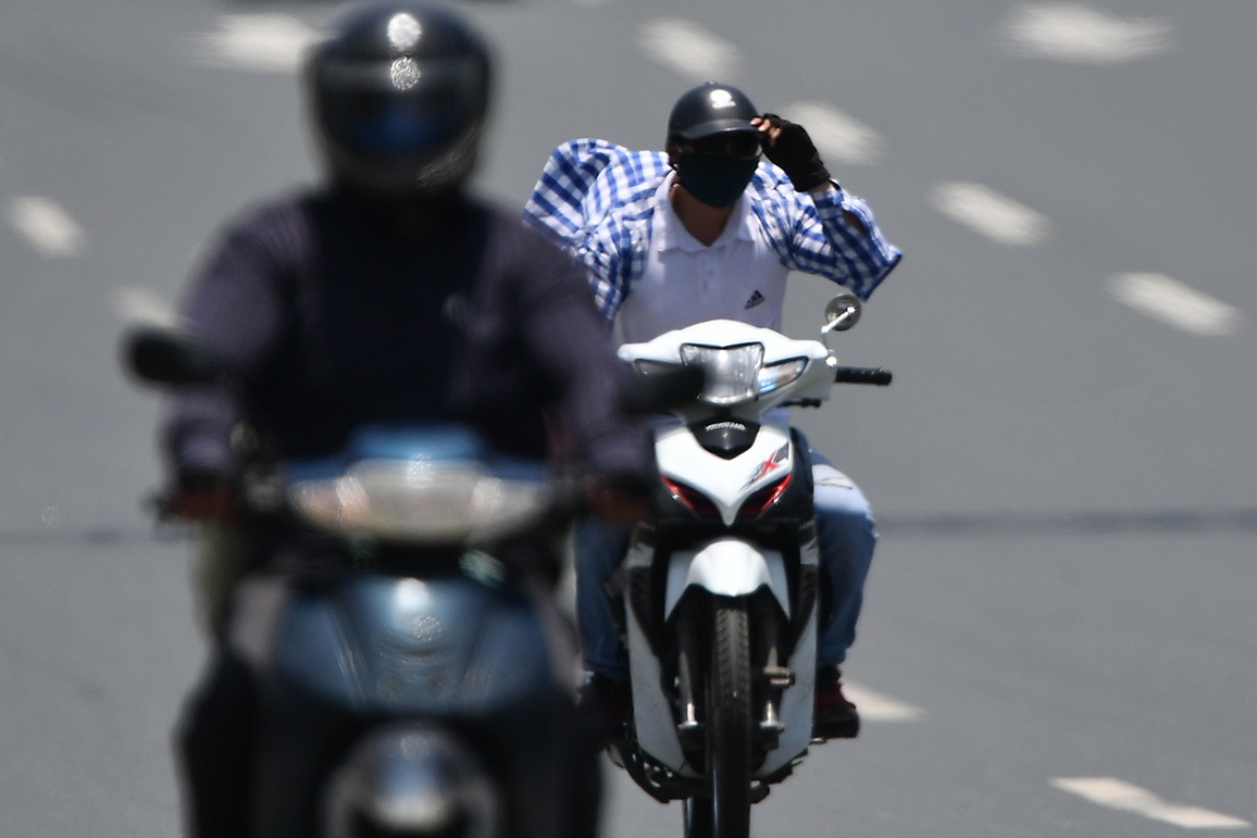 Mien Bac don dot nang nong dau tien cua nam hinh anh