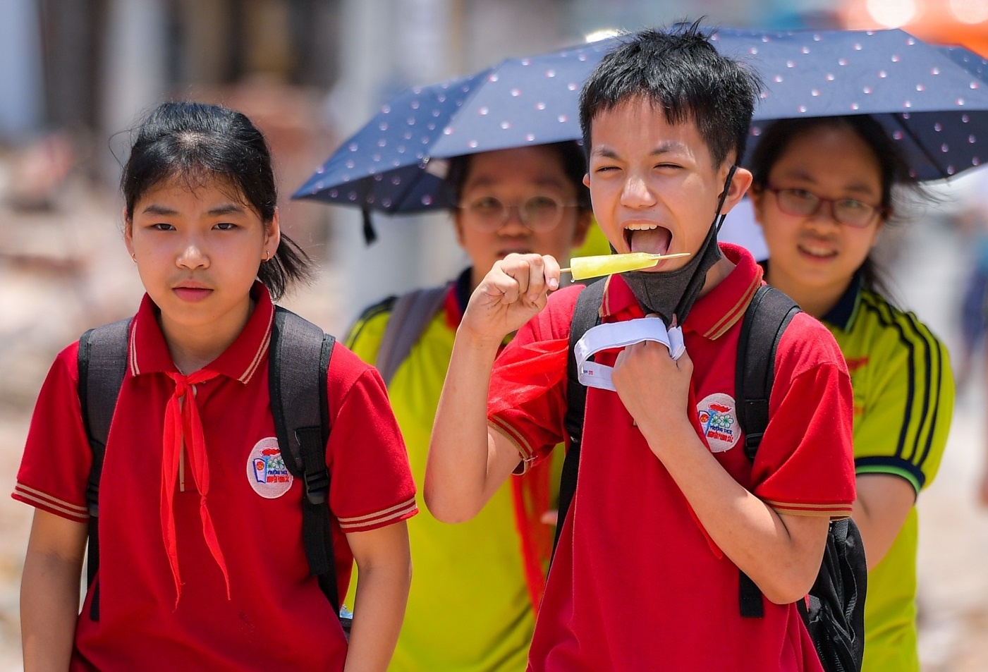 nang nong 39 do C o mien Bac anh 1