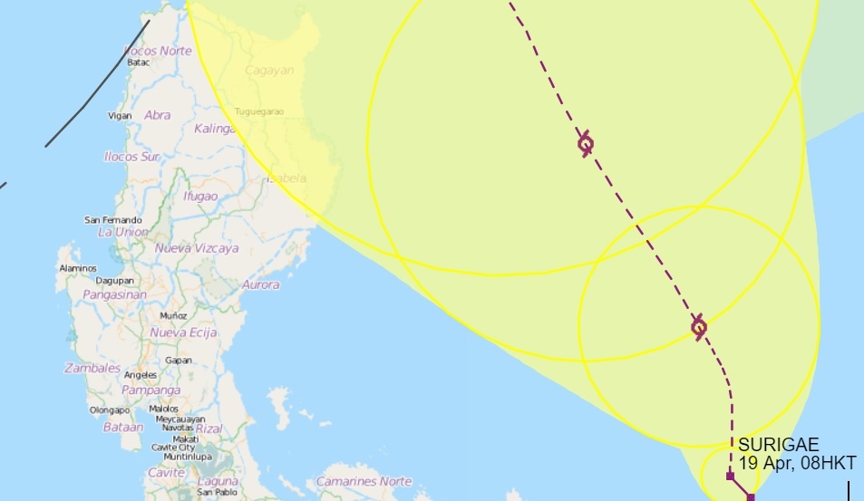 sieu bao Surigae gan Bien Dong anh 2