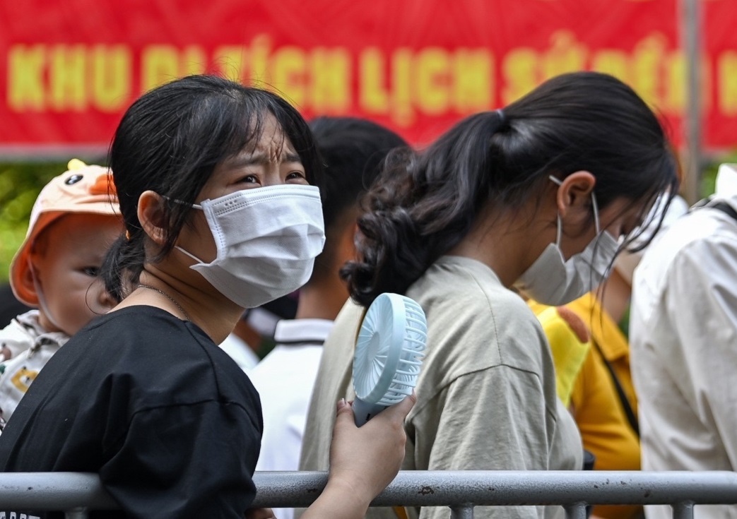 nang nong o mien Bac anh 1