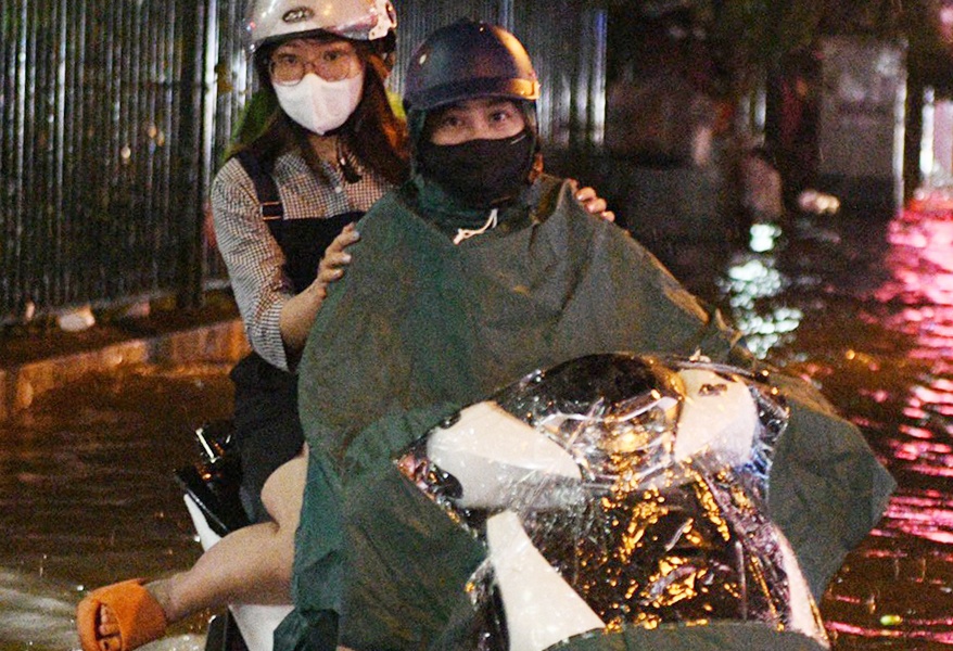 Ha Noi co the mua lon toi nay hinh anh