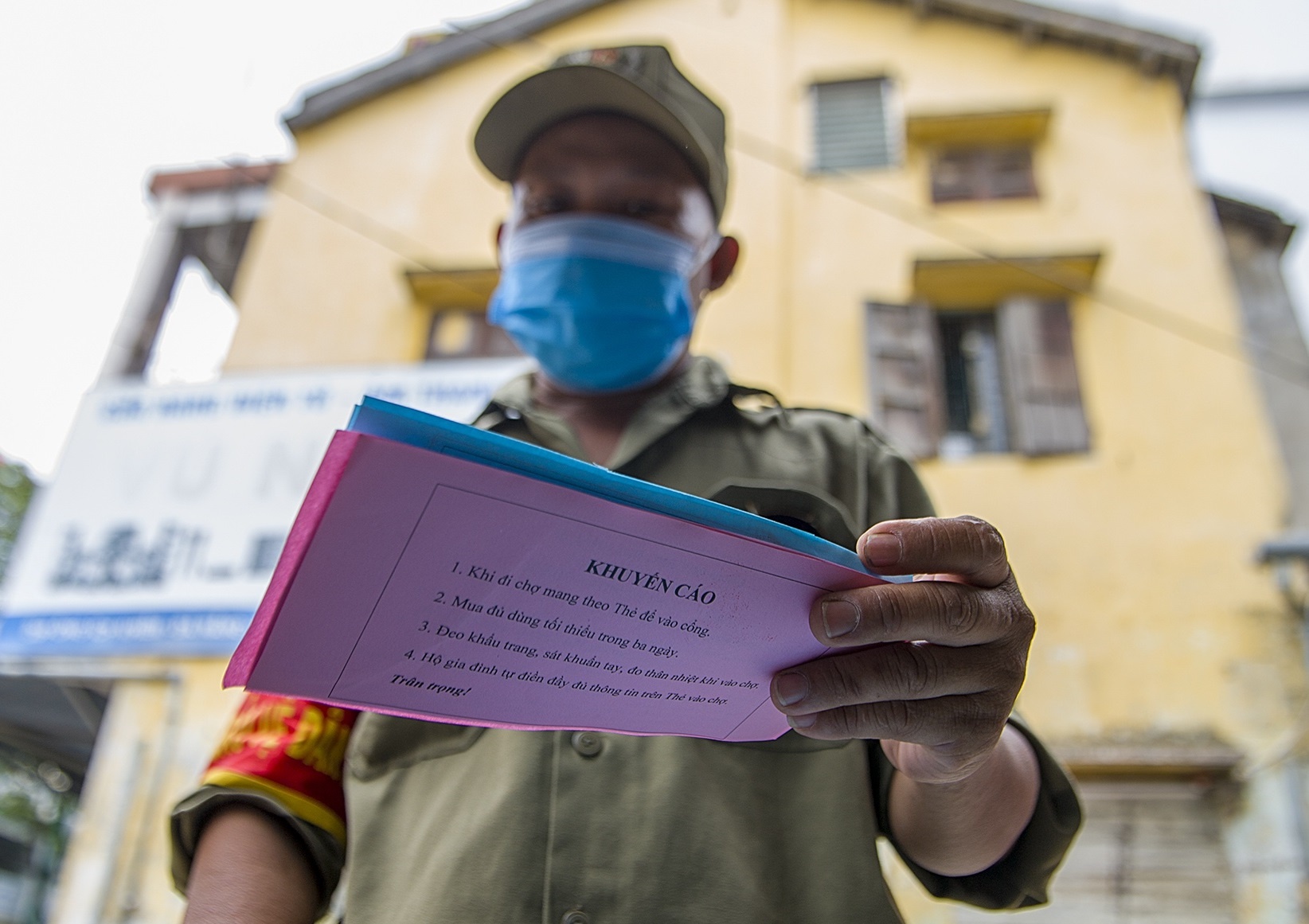 TP Bac Ninh phat the di cho cho nguoi dan hinh anh