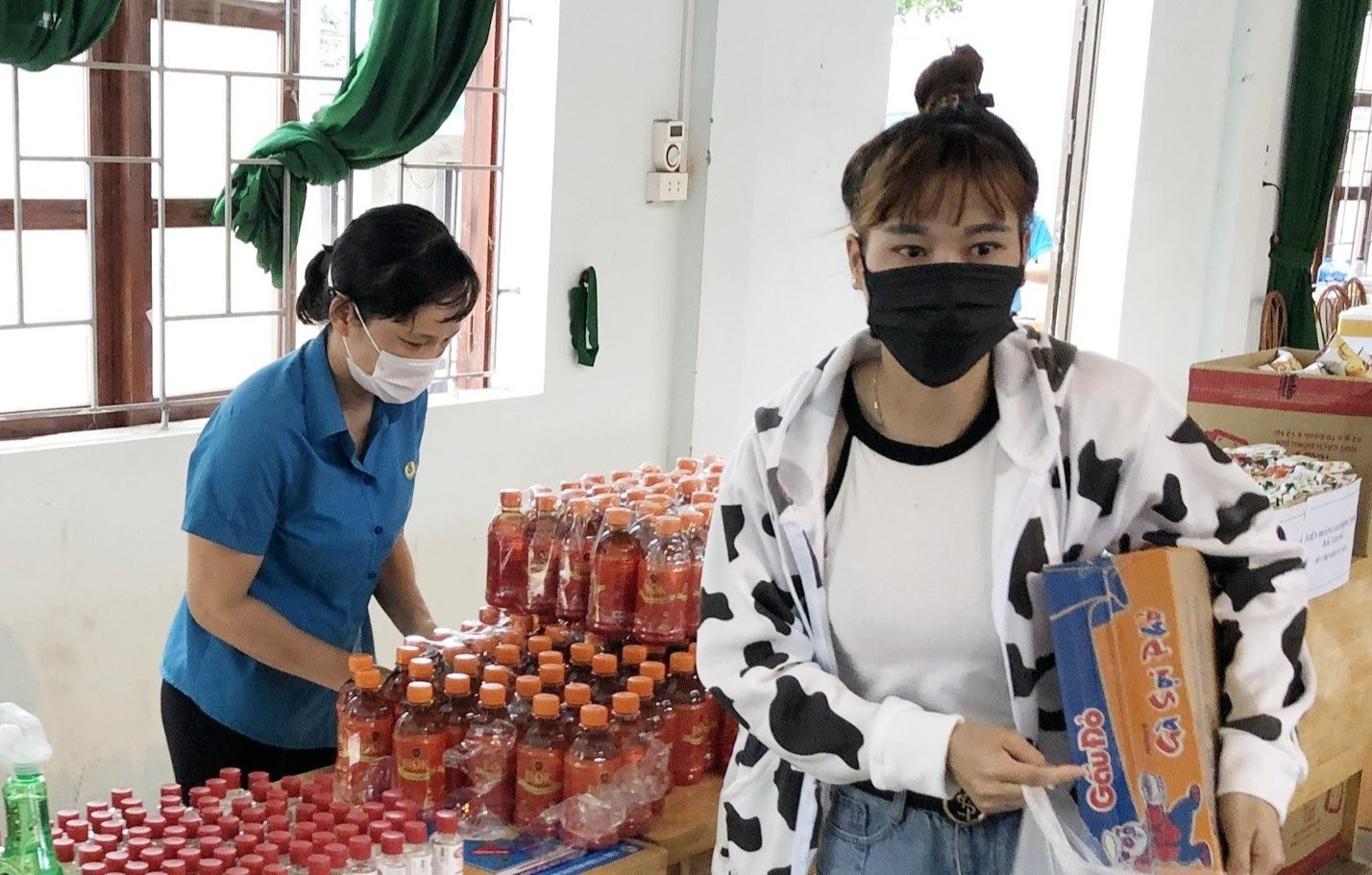 'Sieu thi 0 dong' trong tam dich Bac Giang hinh anh