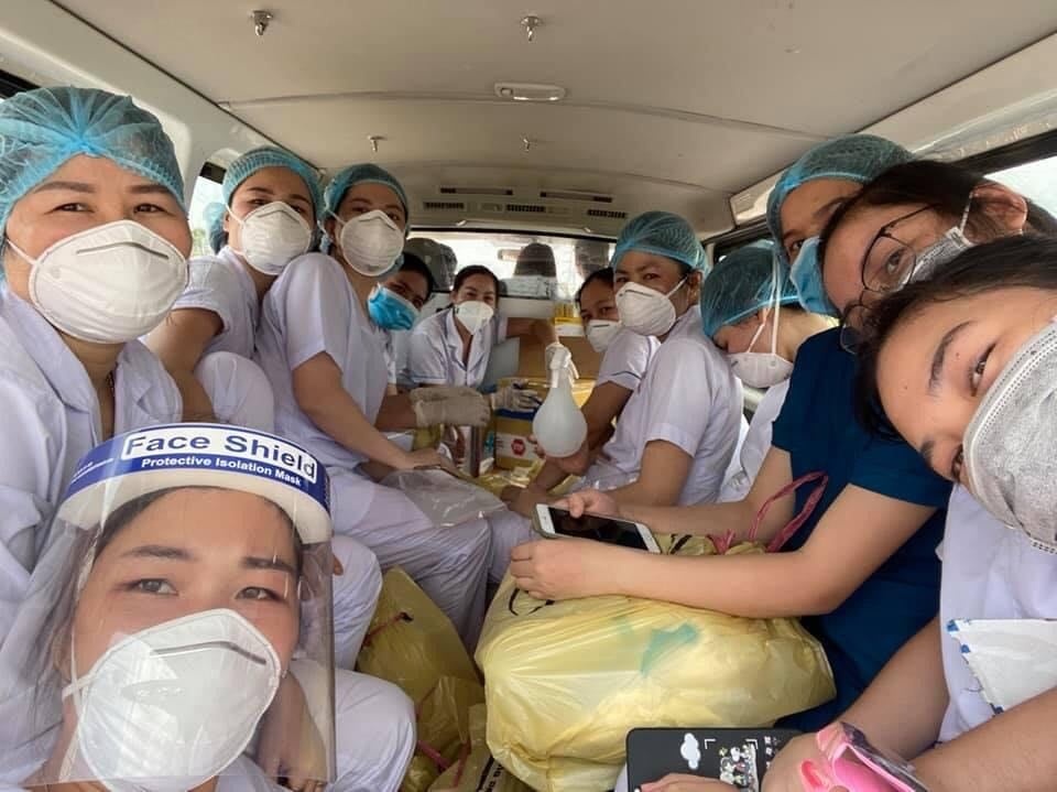 can bo xet nghiem o tam dich Bac Giang anh 9