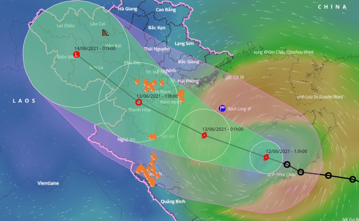 bao so 2 tren Bien Dong anh 1