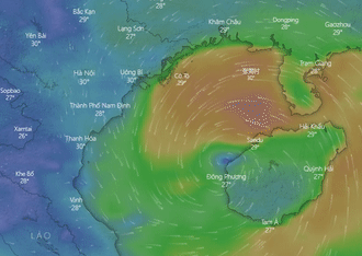 Du bao duong di cua ap thap nhiet doi tren Bien Dong hinh anh
