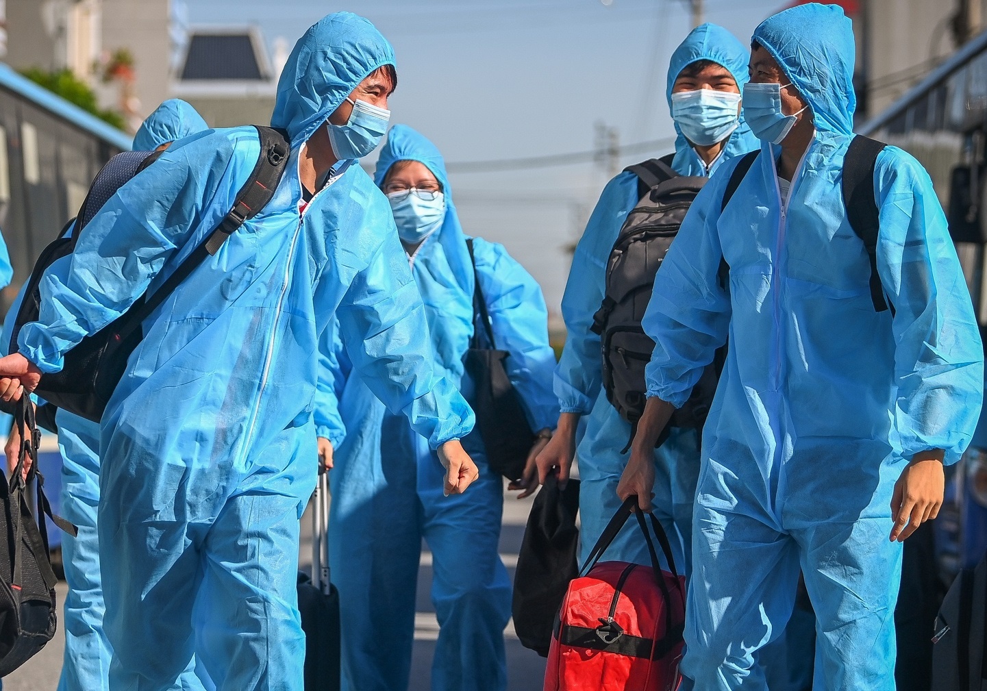 Nhieu nguoi tu Bac Giang ve tu do, Thai Nguyen ra van ban khan hinh anh