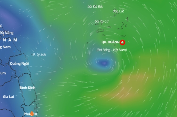 Du bao duong di cua ap thap nhiet doi tren Bien Dong hinh anh