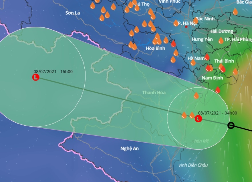 ap thap nhiet doi tren Bien Dong anh 1