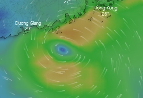 Du bao duong di cua bao so 3 tren Bien Dong hinh anh