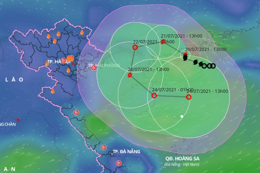 bao so 3 tren Bien Dong anh 1