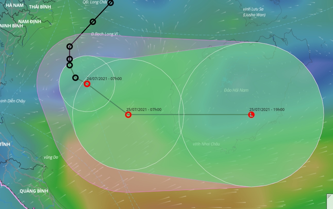 ap thap nhiet doi gay mua lon o mien Trung anh 1