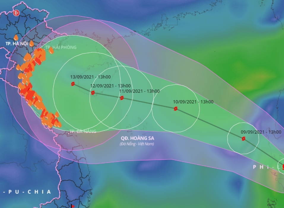 Bao Conson vao Bien Dong dem nay hinh anh
