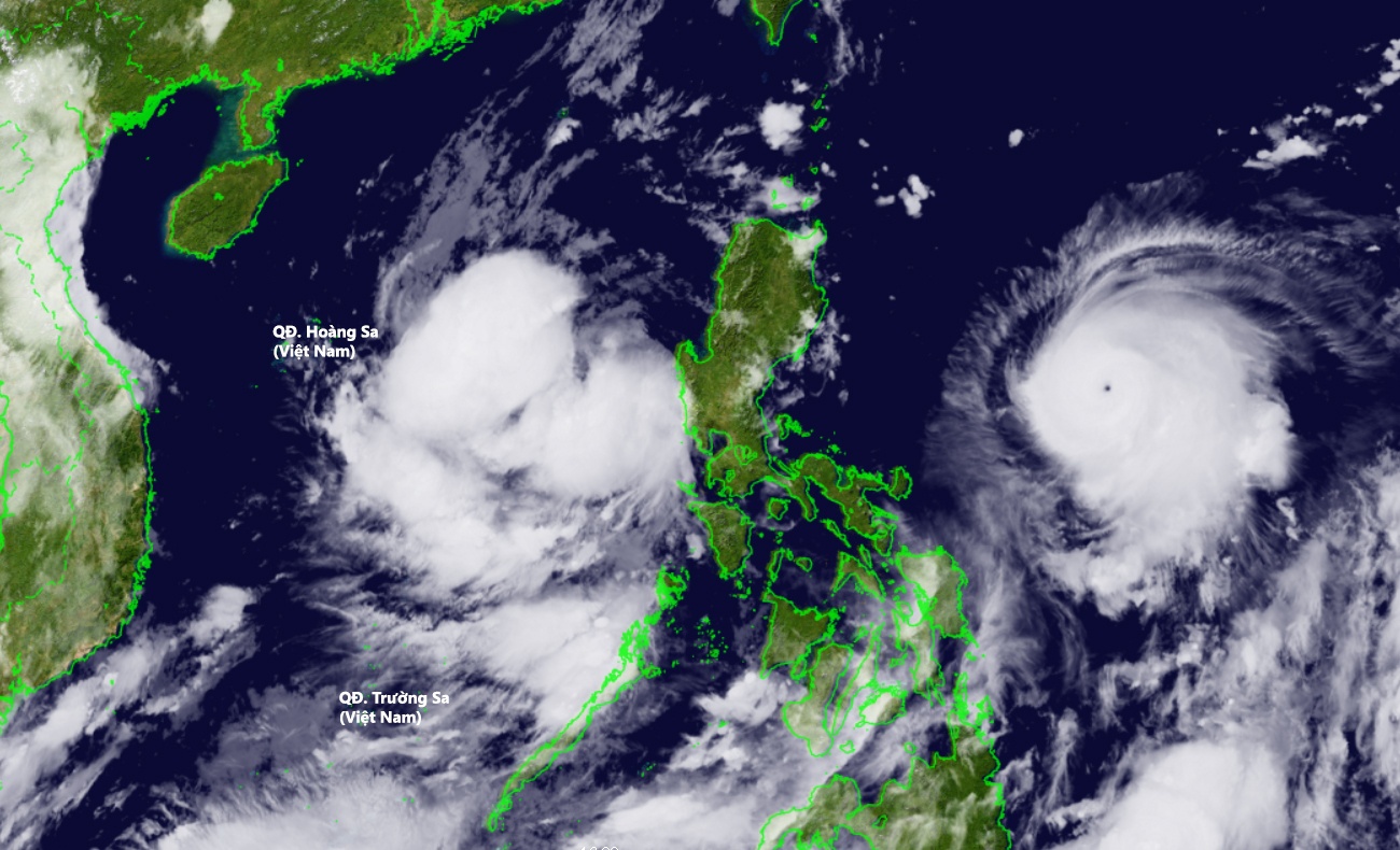 Bao Chanthu tang cap nhanh, tuong tac voi bao so 5 tren Bien Dong hinh anh