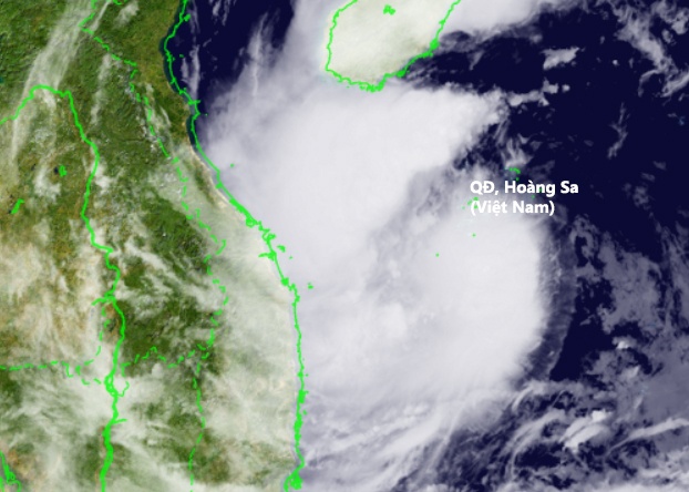 Bao Conson co the gay mua lon 3 ngay o mien Trung hinh anh