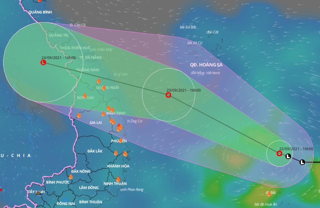 ap thap nhiet doi tren Bien Dong anh 1
