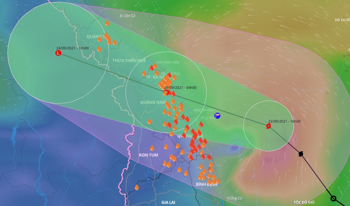 ung pho bao so 6 tren Bien Dong anh 2