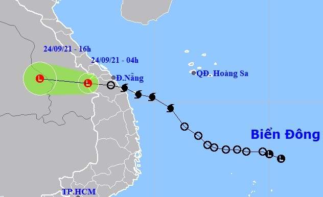 bao so 6 tren Bien Dong suy yeu anh 1