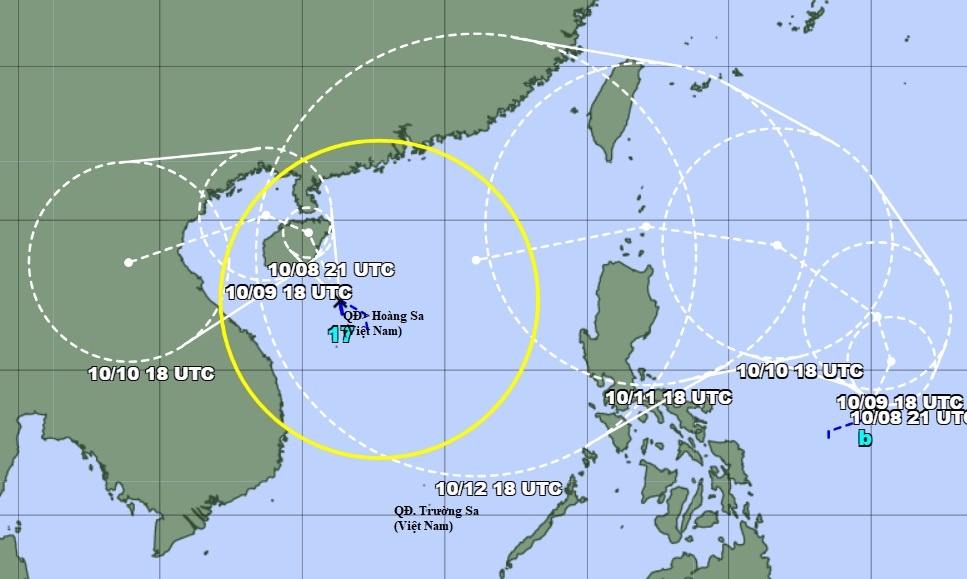 bao so 7 huong vao vinh Bac Bo anh 2