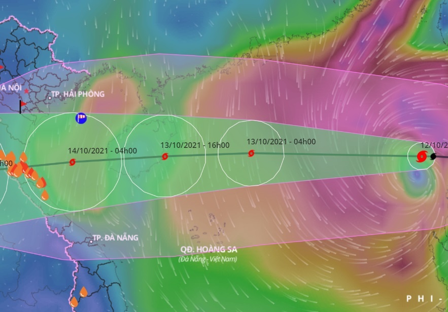 Bao Kompasu manh cap 11 vao Bien Dong hinh anh