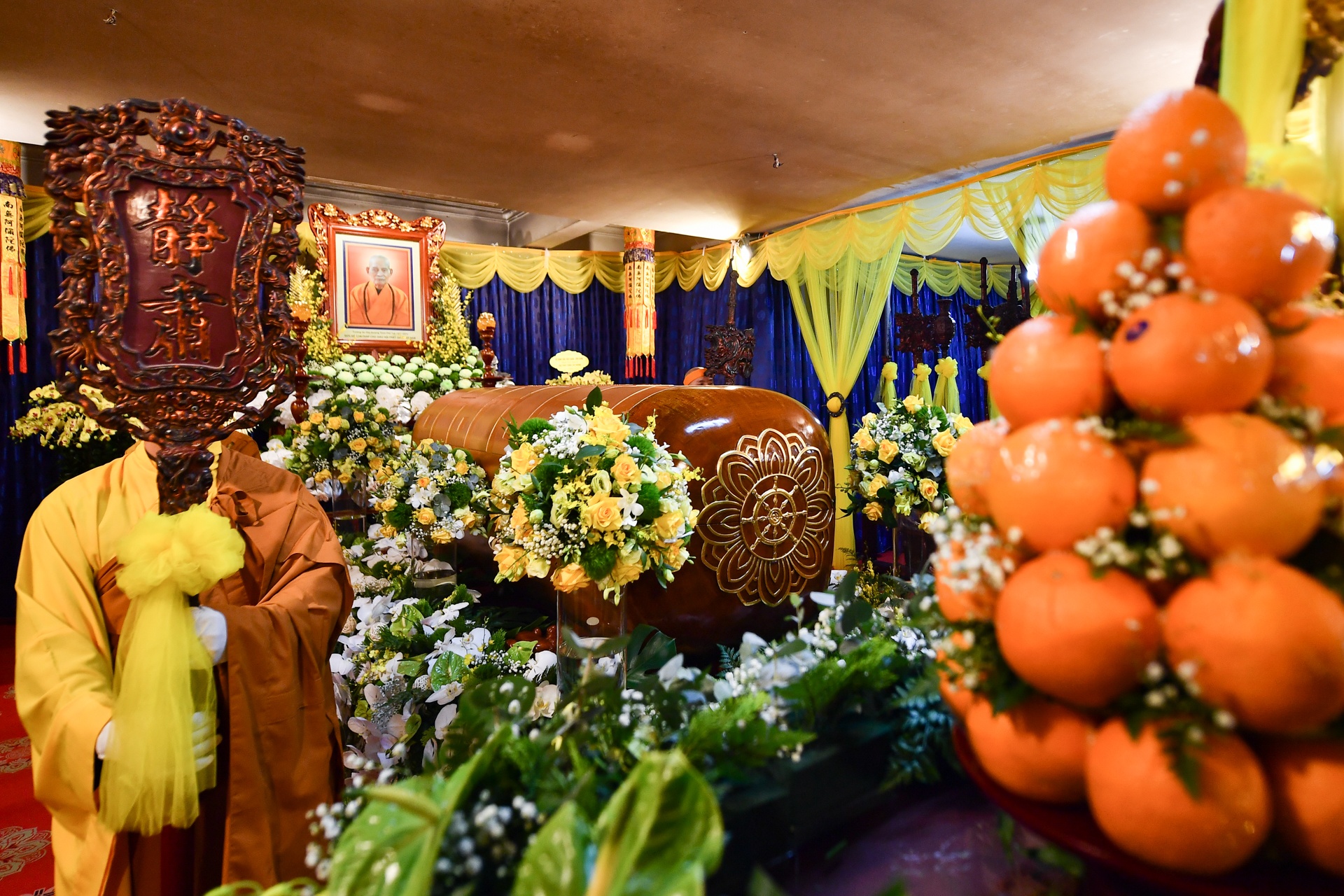 le tang co Duc truong lao Hoa thuong Thich Pho Tue anh 1