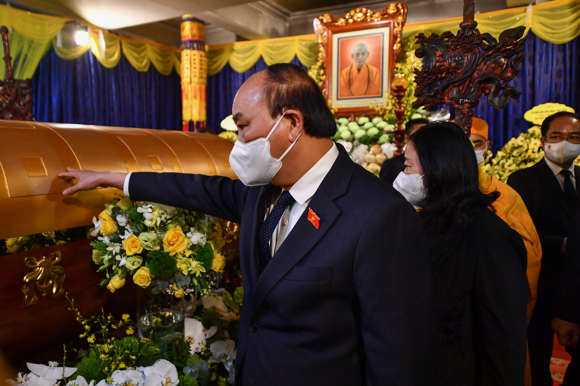 le tang co Duc truong lao Hoa thuong Thich Pho Tue anh 3