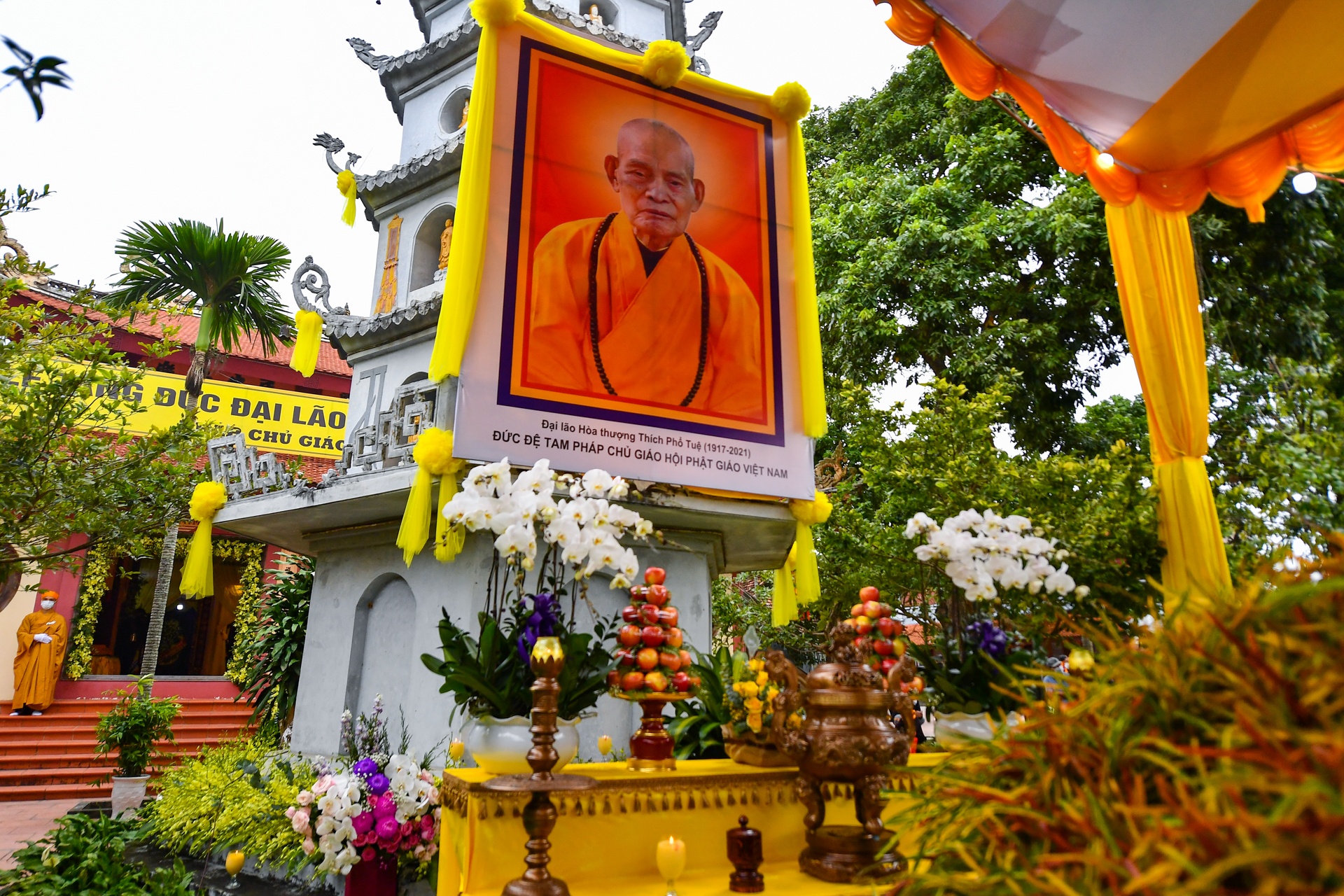 le tang co Duc truong lao Hoa thuong Thich Pho Tue anh 9