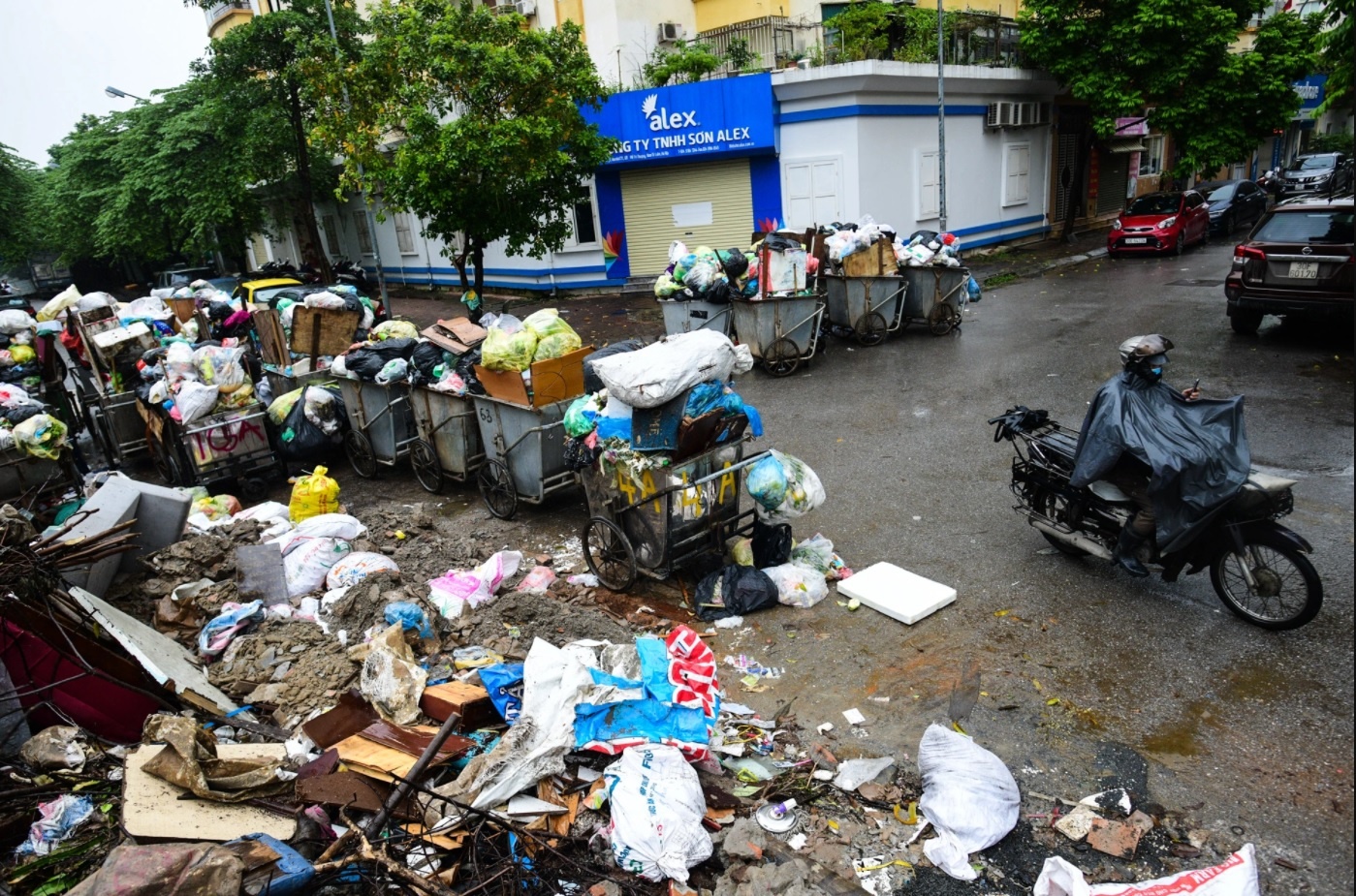 bai rac nam son ngung tiep nhan rac anh 1