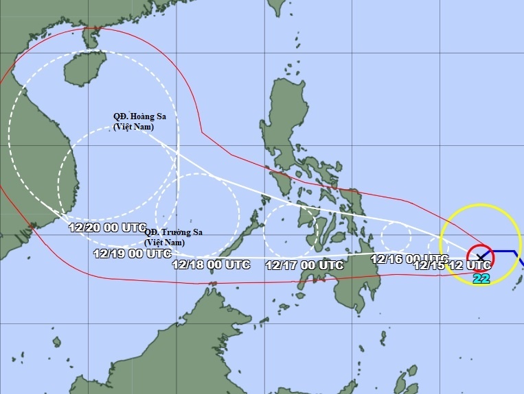 Bao Rai co the manh cap 12 khi vao Bien Dong hinh anh