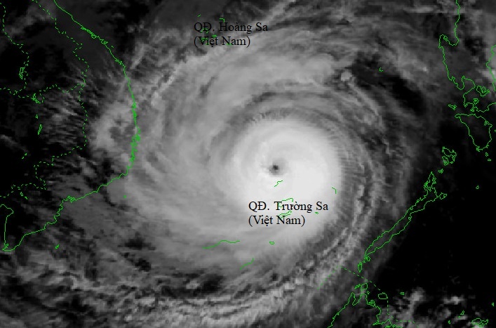 Bao so 9 o giai doan manh nhat hinh anh